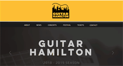 Desktop Screenshot of guitarhamilton.com