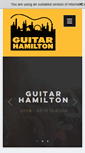 Mobile Screenshot of guitarhamilton.com